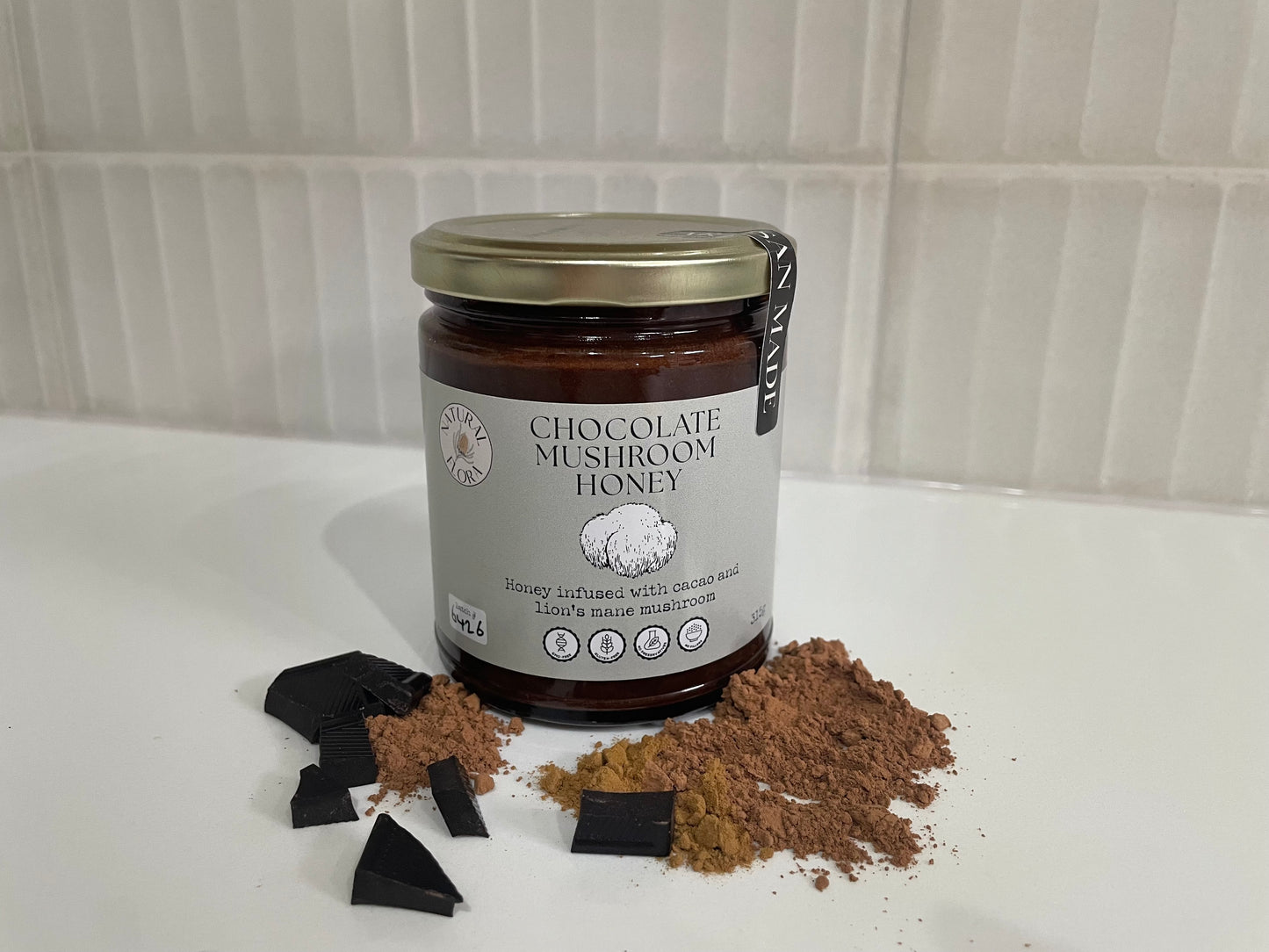 Lion's mane - Chocolate mushroom honey 315gr