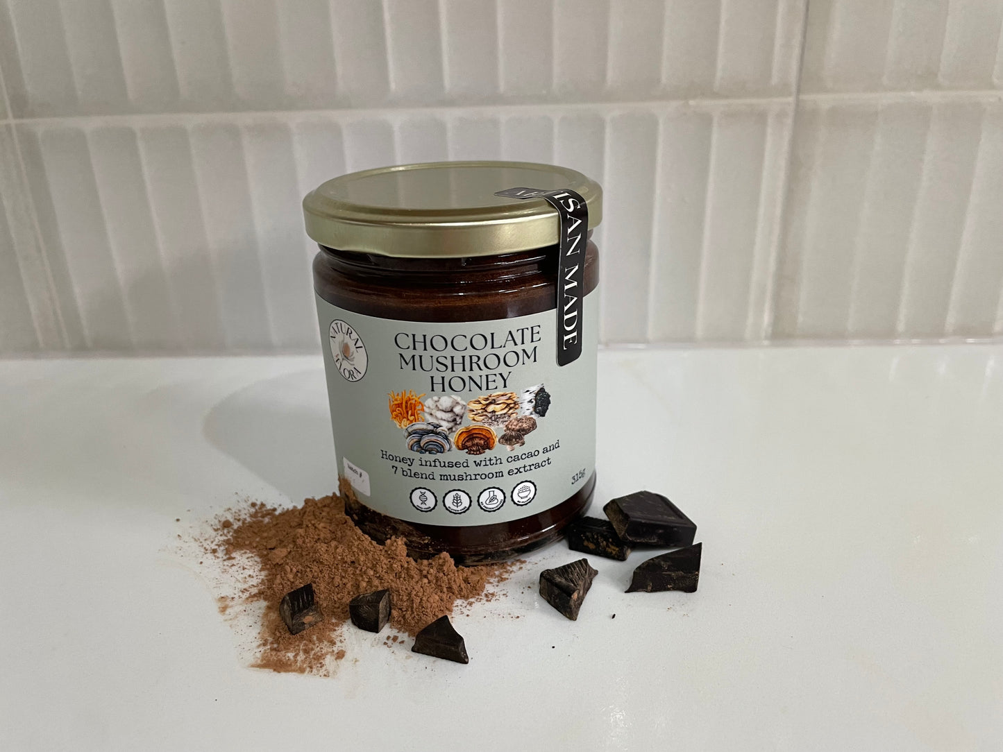 7 Blend - Chocolate mushroom honey 315g